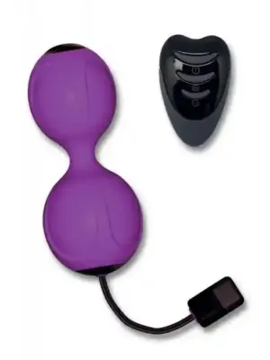 Kulki Kegel z 10 Trybami Wibracji (Fioletowe)