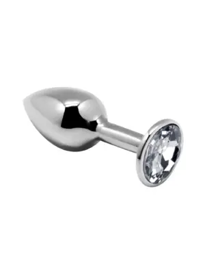 Mini Metal Butt Plug S clear