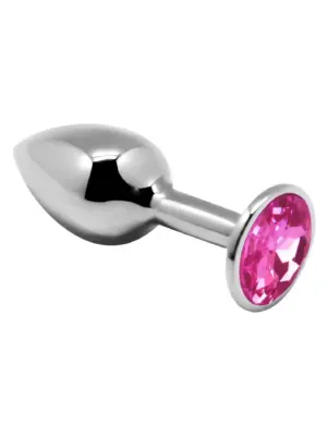 Mini Metal Butt Plug M pink
