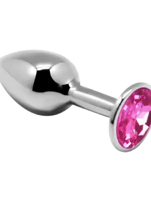 Mini Metal Butt Plug L pink