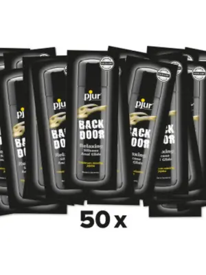 Żel-pjur Backdoor anal glide 1,5ml.-jojoba silicone lubricant - 50 sztuk