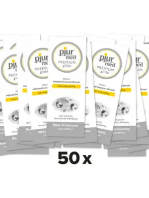 Żel-pjur Med Premium glide 1,5ml.-siliconebased lubricant - 50 sztuk