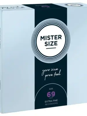 Mister Size 69mm pack of 36