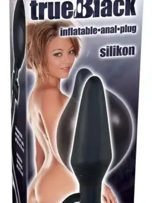 True Black inflatable Plug