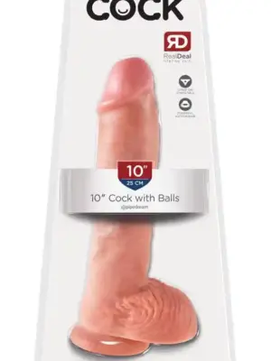 Dildo Realistyczny King Cock 25 cm