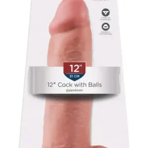 King Cock with balls 12 inch