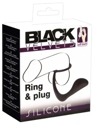 Black Velvets Ring & Plug