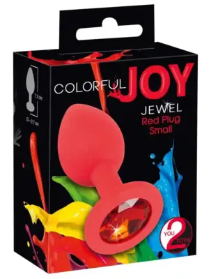 Colorful Joy Jewel Red Plug