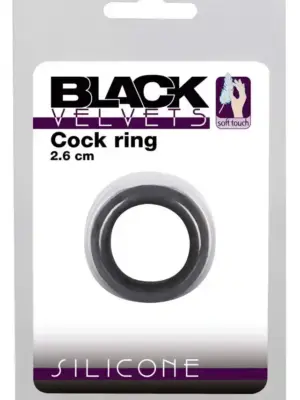 Black Velvets Cock Ring 2.6 cm
