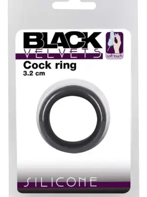 Black Velvets Cock Ring 3.2 cm