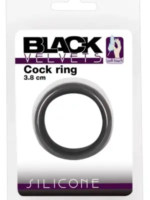 Black Velvets Cock Ring 3.8 cm
