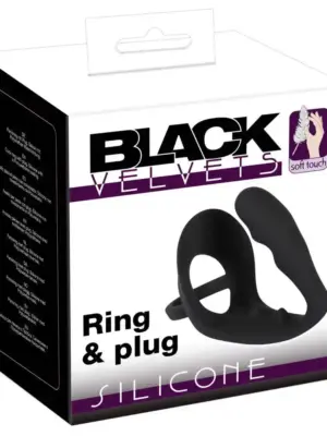 Black Velvets Ring & Plug
