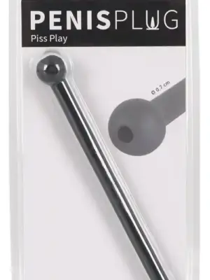 Penis Plug Piss Play black