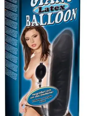 Black Giant Latex Balloon