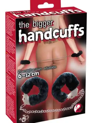 Bigger Furry Handcuffs 6-12cm