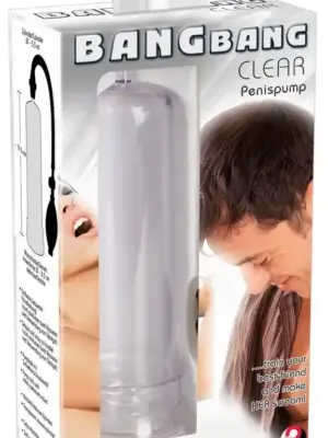 Pompa Do Penisa Bang Bang Przezroczysta
