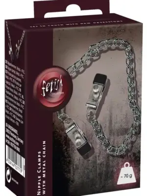 Boob Chain + Nipple Clamps SX