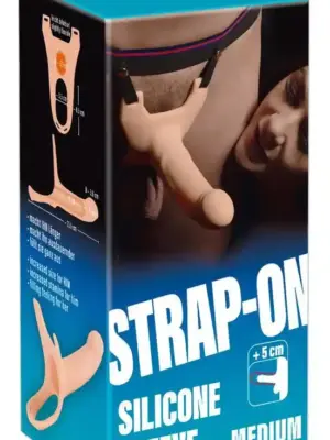 Silicone Strap-on +5cm medium