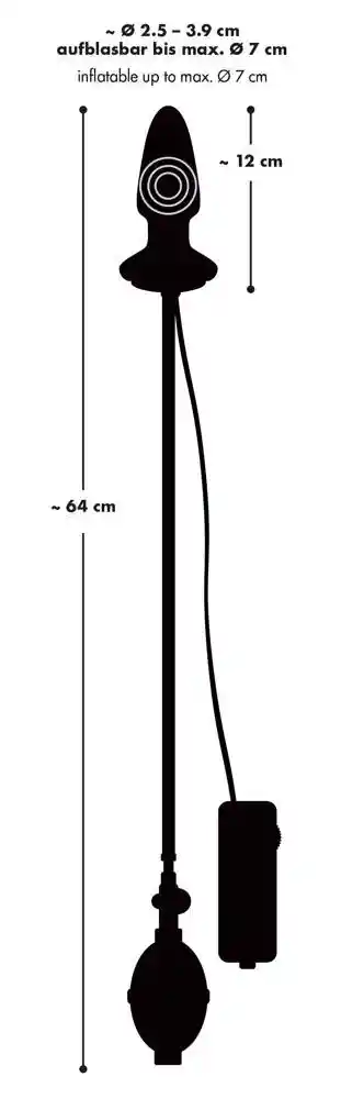 Fanny Hill´s Butt Plug black - obrazek 8