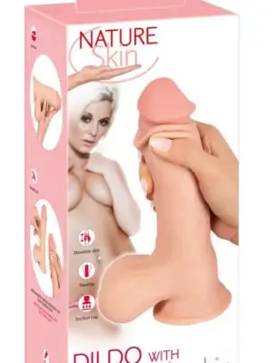 NS Dildo with movable skin 20