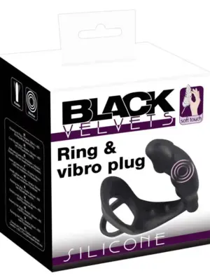 Vibrating Silicone Plug
