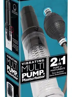 Vibrating Multi Pump & Masturb