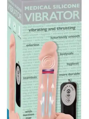Medical Silicone Thrusting Vib