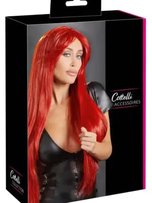 Long Straight Red Wig