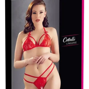 Lace Set red L