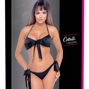 Bra and Briefs black S/M