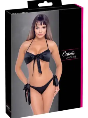 Bra and Briefs black S/M