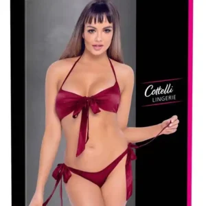 Bra and Briefs red L/XL