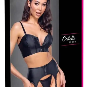 Top Set rhinestone zip S
