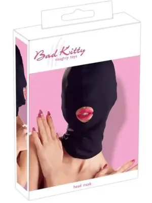Head mask mouth black BK