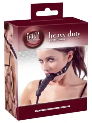 Gag with dildo