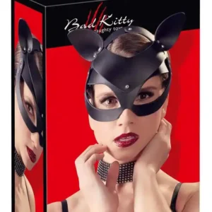 Bad Kitty Cat Mask Rhinestones