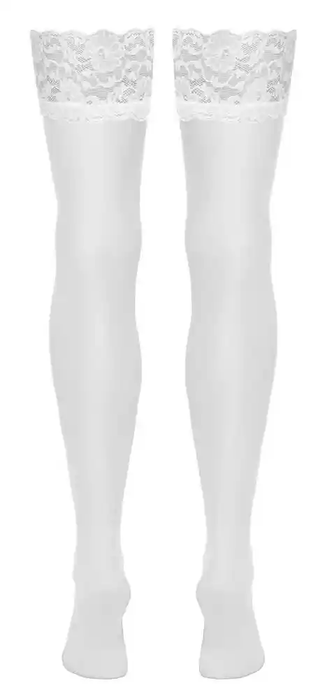 Stockings white XL - obrazek 8