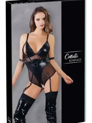 Szelki Bondage z Pętlą w Tył XL