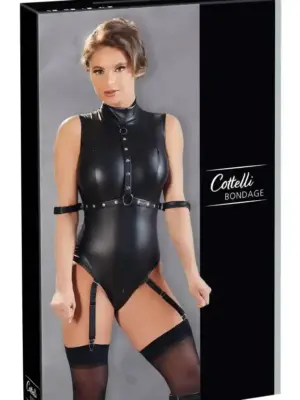 Body Suspenders z Metalowymi Akcesoriami M