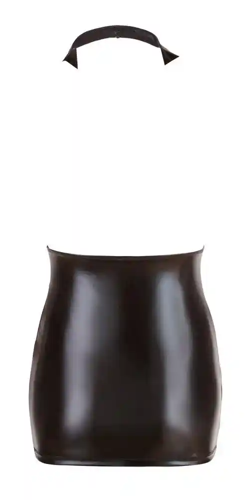 Wet Look Dress L - obrazek 6
