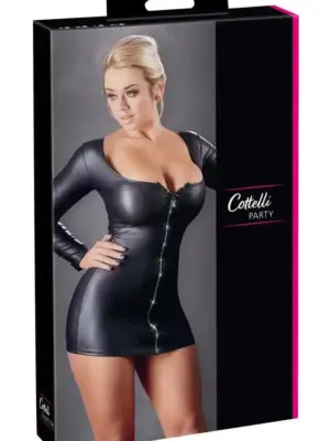 Dress with a Sparkly Zip L