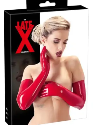 Latex Gloves red S