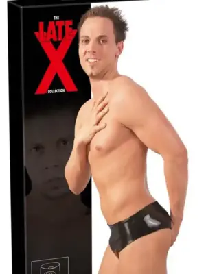 Latex Men's Briefs black M/L