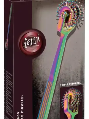 Rainbow Triple Pinwheel