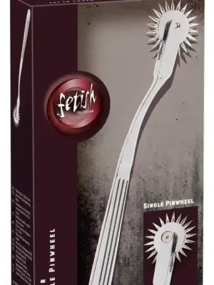 Roller Stymulacyjny Single Pinwheel Silver