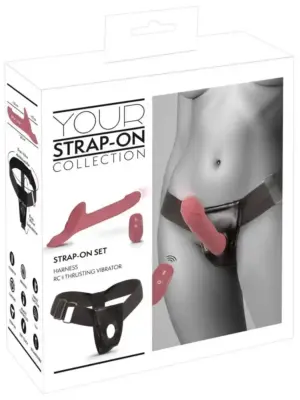 Your Strap-On Vibrator Pink