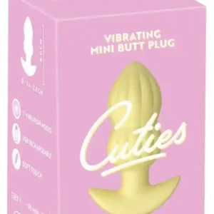 Cuties Vibrating Plug Yellow