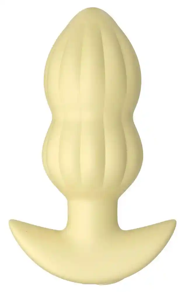 Cuties Vibrating Plug Yellow - obrazek 2