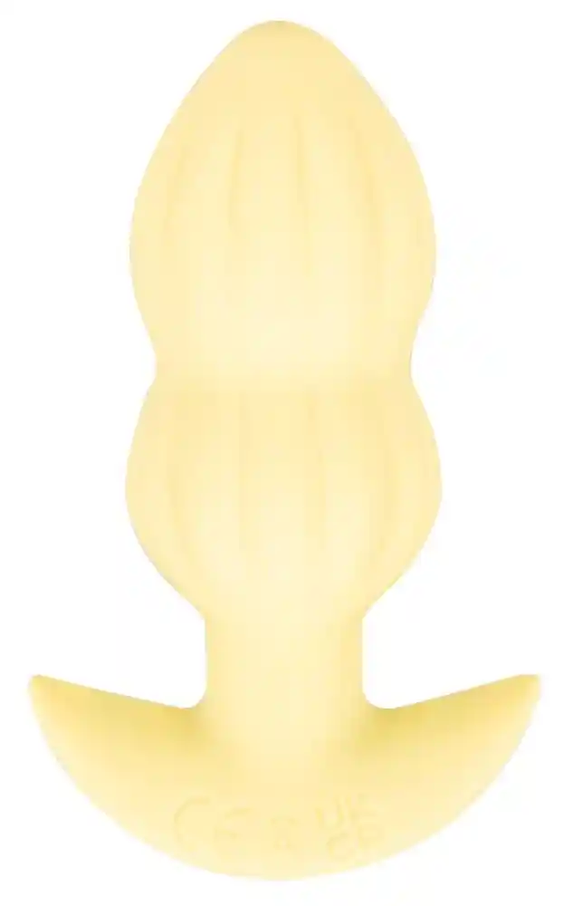 Cuties Vibrating Plug Yellow - obrazek 3