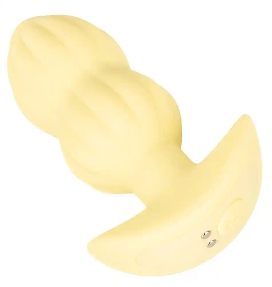 Cuties Vibrating Plug Yellow - obrazek 6